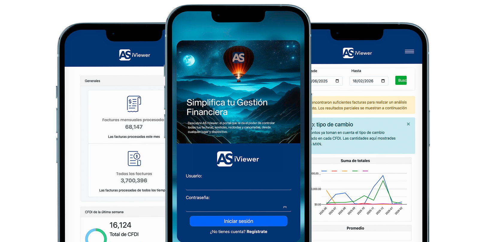 AS iViewer portal para controlar facturas
